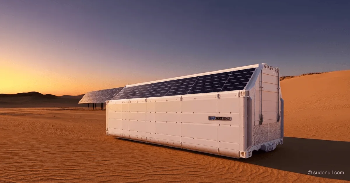 Ford Energy: giant container batteries as a challenge to Tesla