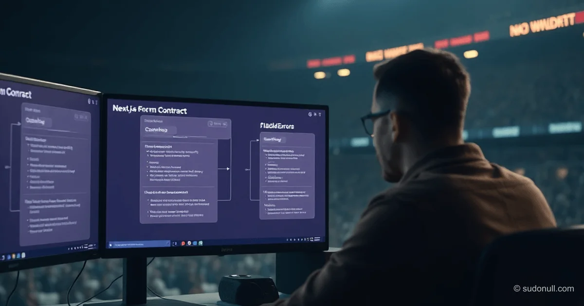 How to turn forms in Next.js into a reliable contract using Zod