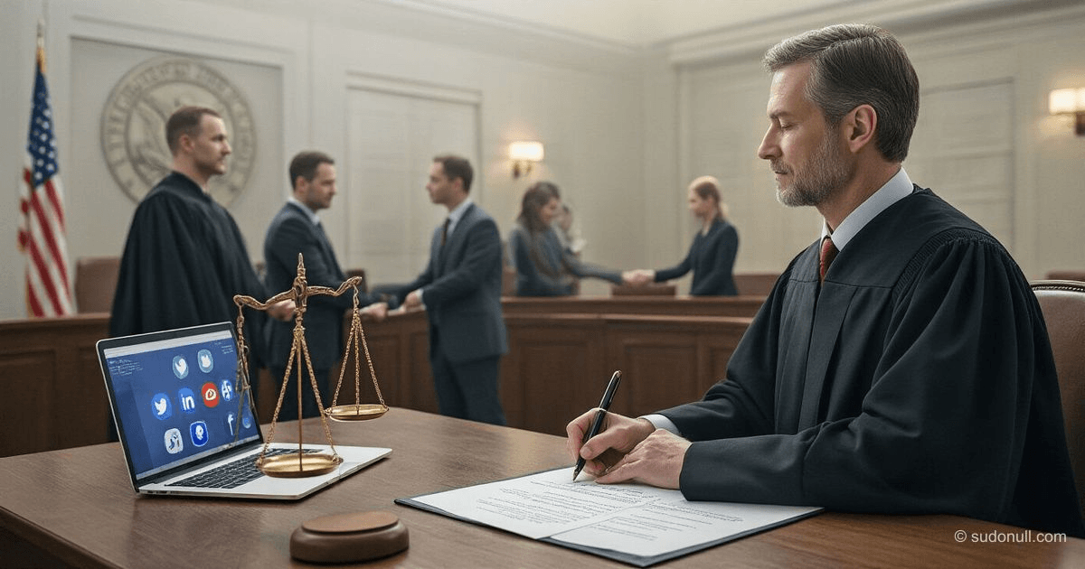 U.S. DOJ: settlement agreement on social media censorship