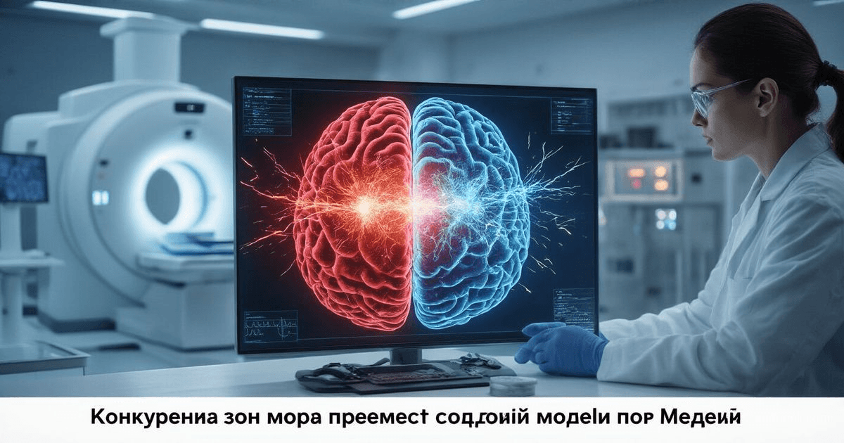 Competition in brain models improves therapy accuracy