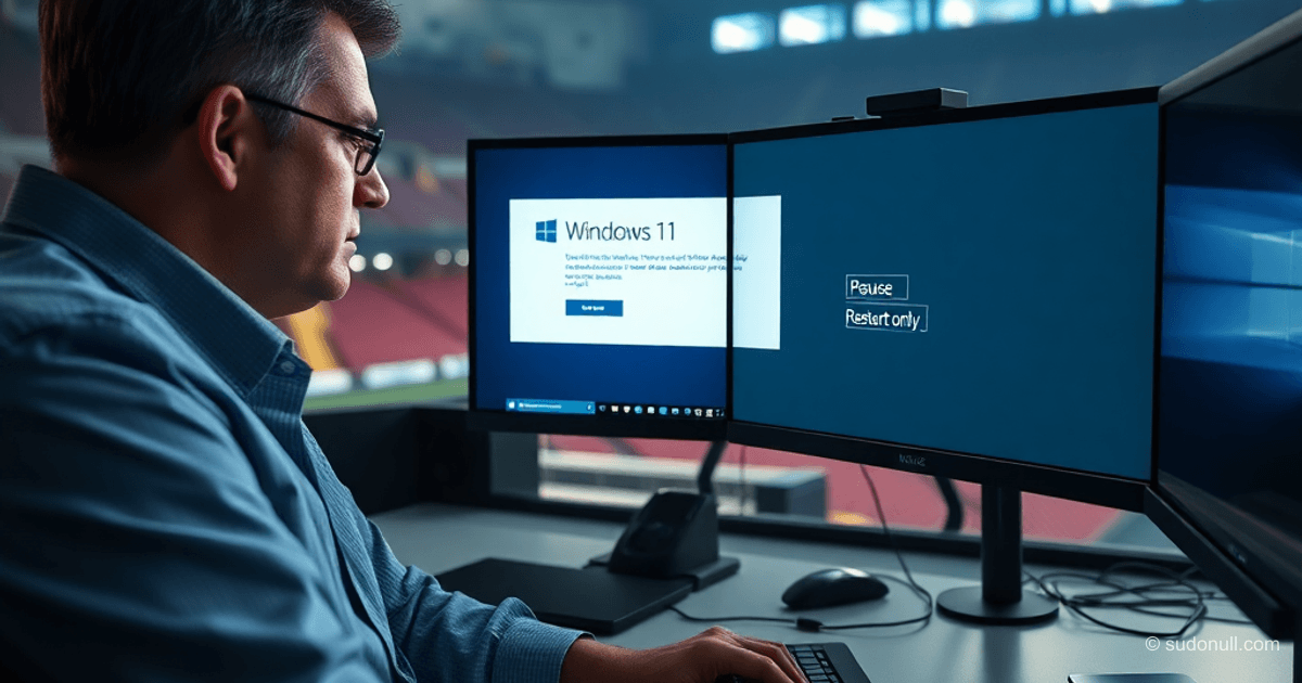 Flexibilní ovládání aktualizací Windows 11