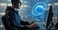 AI for sci-fi art and code: NX-01 practice