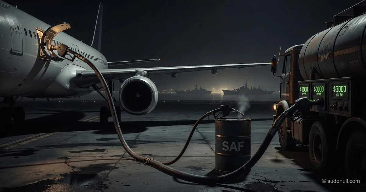 Iranian Crisis vs SAF: Why Airlines Are Panic-Transitioning to 'Green' Fuel